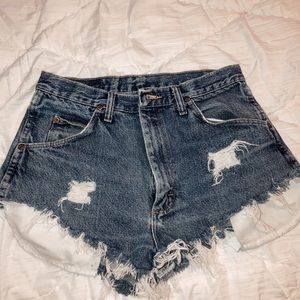 Vintage Wrangler high waisted shorts